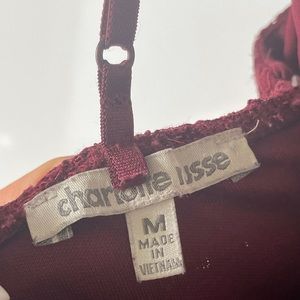 Medium Burgundy Charlotte Russe dress